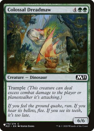 Colossal Dreadmaw<br /><span class="collector-number">Collector No. M21-176</span>