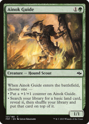 Ainok Guide<br /><span class="collector-number">Collector No. 121</span>