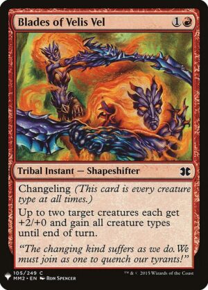 Blades of Velis Vel<br /><span class="collector-number">Collector No. MM2-105</span>