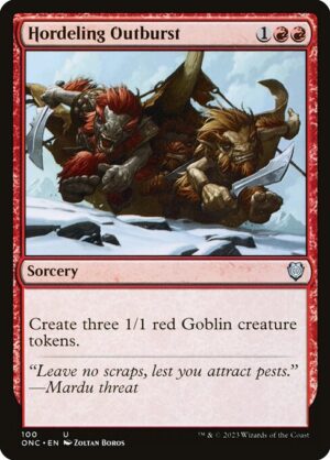 Hordeling Outburst<br /><span class="collector-number">Collector No. 100</span>