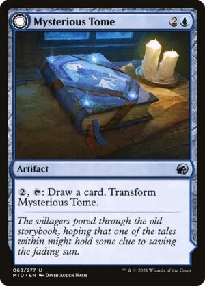 Mysterious Tome // Chilling Chronicle - Foil<br /><span class="collector-number">Collector No. 63</span>