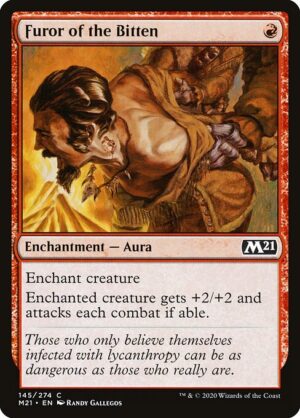 Furor of the Bitten - Foil<br /><span class="collector-number">Collector No. 145</span>