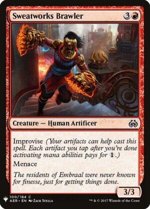 Sweatworks Brawler<br /><span class="collector-number">Collector No. AER-100</span>