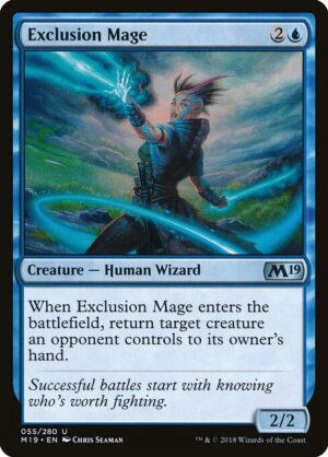 Exclusion Mage - Foil<br /><span class="collector-number">Collector No. 55</span>