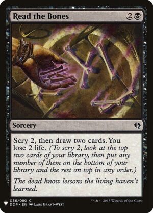 Read the Bones<br /><span class="collector-number">Collector No. DDP-56</span>