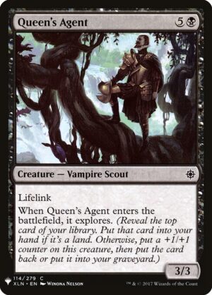 Queen's Agent<br /><span class="collector-number">Collector No. XLN-114</span>