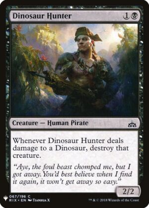 Dinosaur Hunter<br /><span class="collector-number">Collector No. RIX-67</span>