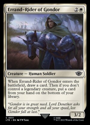 Errand-Rider of Gondor<br /><span class="collector-number">Collector No. 11</span>