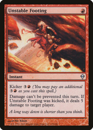 Unstable Footing<br /><span class="collector-number">Collector No. 153</span>