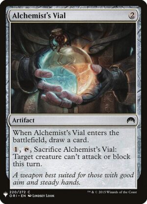 Alchemist's Vial<br /><span class="collector-number">Collector No. ORI-220</span>