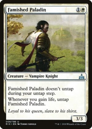 Famished Paladin - Foil<br /><span class="collector-number">Collector No. 8</span>