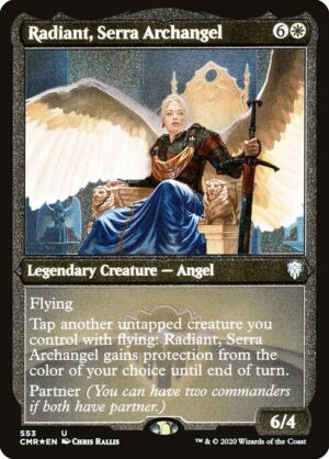 Radiant, Serra Archangel - Etched<br /><span class="collector-number">Collector No. 553</span>