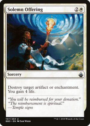Solemn Offering<br /><span class="collector-number">Collector No. 107</span>