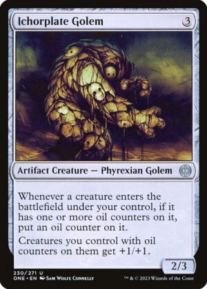 Ichorplate Golem - Foil<br /><span class="collector-number">Collector No. 230</span>