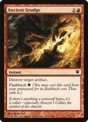Ancient Grudge<br /><span class="collector-number">Collector No. 127</span>