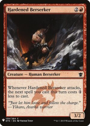 Hardened Berserker<br /><span class="collector-number">Collector No. DTK-139</span>