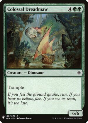 Colossal Dreadmaw<br /><span class="collector-number">Collector No. XLN-180</span>
