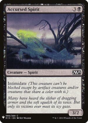Accursed Spirit<br /><span class="collector-number">Collector No. M15-85</span>