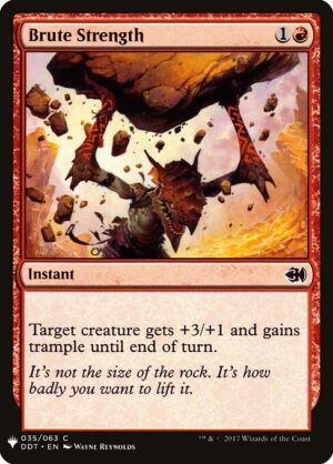 Brute Strength<br /><span class="collector-number">Collector No. DDT-35</span>