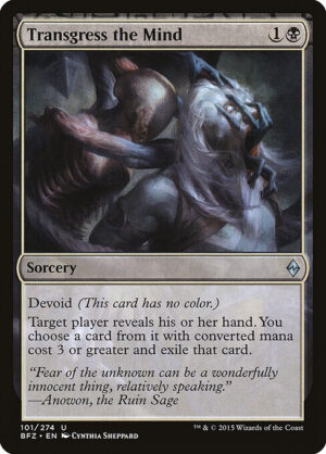 Transgress the Mind<br /><span class="collector-number">Collector No. 101</span>