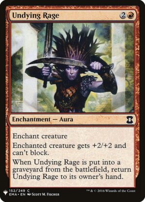 Undying Rage<br /><span class="collector-number">Collector No. EMA-152</span>