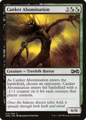 Canker Abomination<br /><span class="collector-number">Collector No. 212</span>