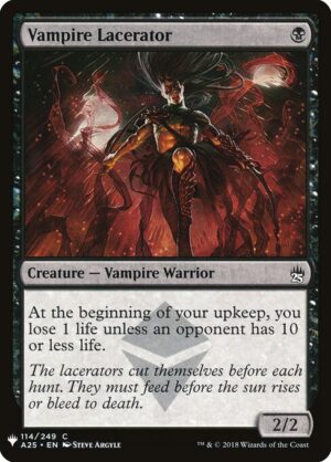 Vampire Lacerator<br /><span class="collector-number">Collector No. A25-114</span>