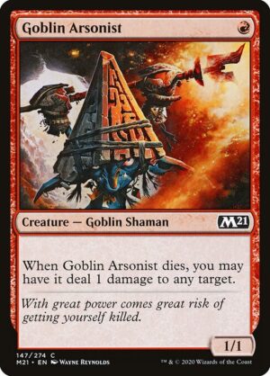Goblin Arsonist - Foil<br /><span class="collector-number">Collector No. 147</span>