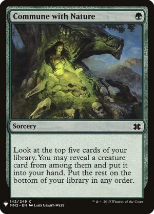 Commune with Nature<br /><span class="collector-number">Collector No. MM2-142</span>